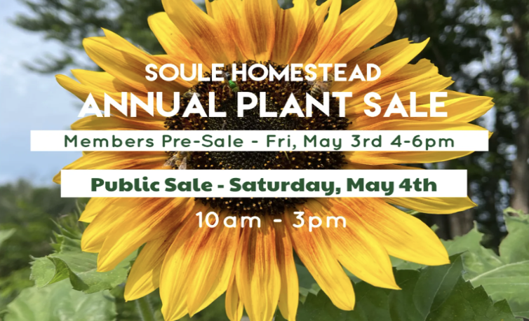 Plant Sale, Soule Homestead, Middleboro